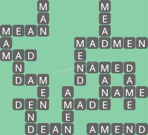 Wordscapes Level 2835, Light 3 Answers .